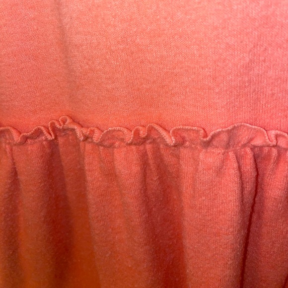 CHIC SOUL Peach Passion Ombré Peplum Top - Picture 4 of 6